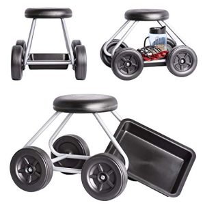 Mobil trädgårdsstol UPP rullstol Easy Work rymmer upp till 130 kg
