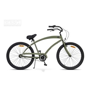 Bicycle Cruiser Inconnu Beachcruiser SXB 3-speed 26″ Matt Army