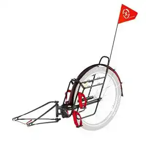 Fahrradanhaenger einrad extrawheel unisex adult schwarz 26