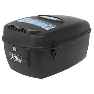 Fahrradkoffer m wave schwarz 17 l