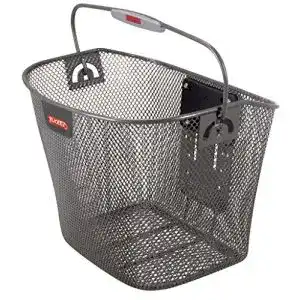 Fahrradkorb klickfix farradtasche uni korb feinma anthrazit