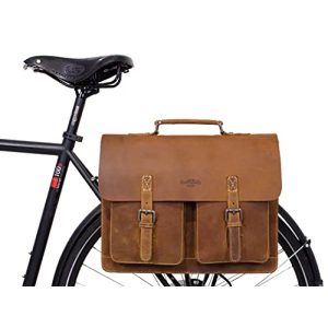Bike bag office Gusti bike bag leather- Marc