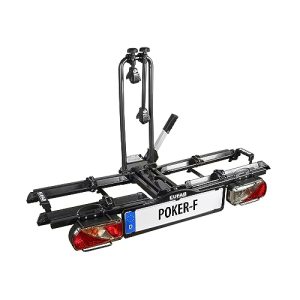 Bicycle carrier EUFAB 12010LAS POKER-F, suitable for e-bikes