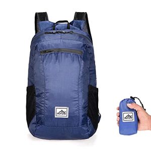 Vikbar ryggsäck TSLBW ultralätt, liten vandringsryggsäck