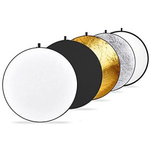 Reflectores plegables NEEWER 43″/110cm reflector de luz 5 en 1