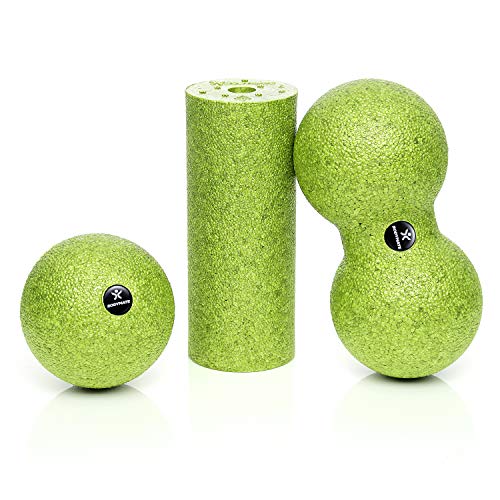 Faszienball BODYMATE Faszien MINI-SET Apfel-Grün