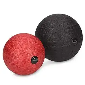Faszienball navaris set zur selbstmassage 2x massageball faszien