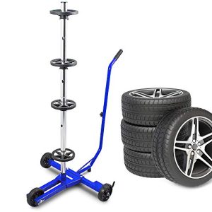 Arbre à jantes MS-Point BITUXX® Chariot à pneus mobile stable