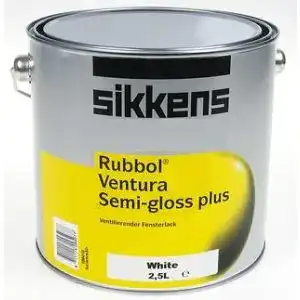 Fensterlack sikkens rubbol ventura semi gloss plus 25 l weiss