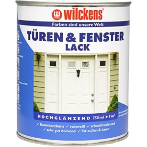Fensterlack Wilckens Türen- &, 750 ml, Weiß - fensterlack wilckens tueren 750 ml weiss