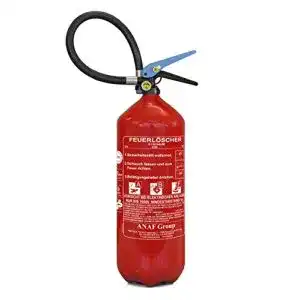 Fettbrandloescher ninux feuerloescher abf 6 kg 6 l mit halterung