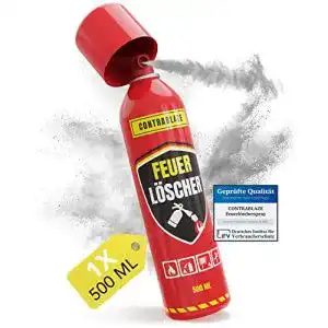 Feuerloeschspray contrablaze 500ml fuer mehr sicherheit im alltag