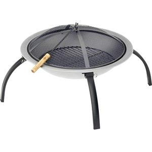 Fire bowl ACTIVA fire pit stainless steel, patio fire garden