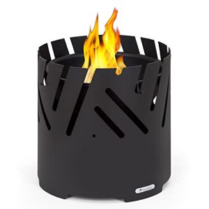 blumfeldt ildskål med grillrist, udendørs, stål, stor