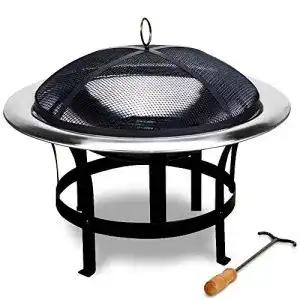 Feuerschale deuba gardebruk feuerstelle 75cm edelstahl