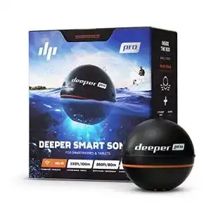 Fischfinder deeper pro smart w lan fuer kajak und belly boot