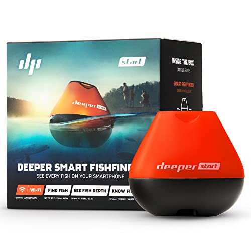 Fischfinder Deeper Start Smart Echolot auswerfbar, tragbar