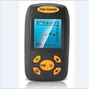 Fischfinder nuzamas tragbar mit sonarsensor wandler