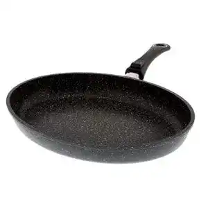 Fischpfanne pradel excellence 52805m steinoptik aluminiumguss