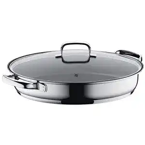 Fischpfanne wmf schmorpfanne oval 38 x 26 cm mit glasdeckel