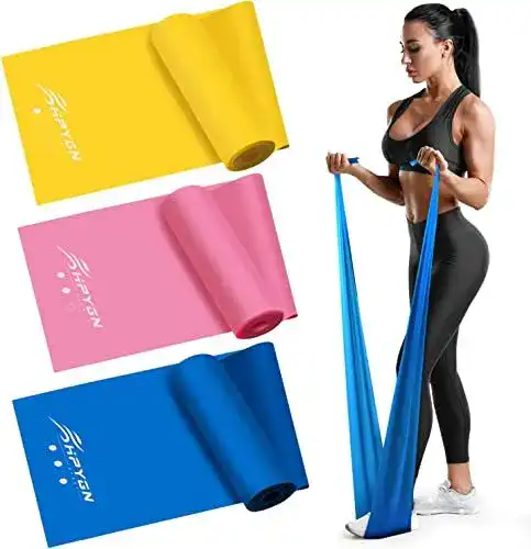 Fitnessband HPYGN Fitnessbänder 3er-Set, Gymnastikband