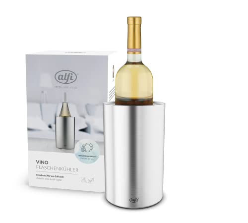 Refrigerador de garrafas alfi 0457205100 Vino, aço inoxidável mate