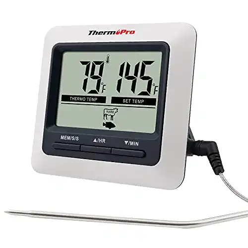 Fleischthermometer ThermoPro TP04 Digitales Bratenthermometer