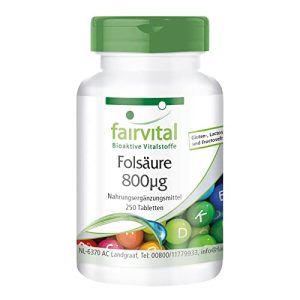Folic acid fairvital | 800µg – For the desire to have children, pregnancy