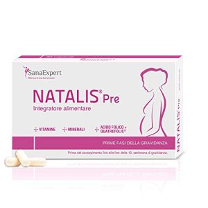 Ácido fólico SanaExpert Natalis Pre, vitaminas para gravidez