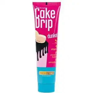 Fondant decocino cake drip dunkel 90g schokoladig