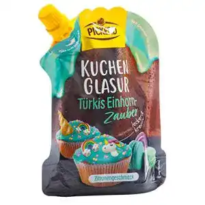 Fondant pickerd kuchenglasur einhorn zauber tuerkis