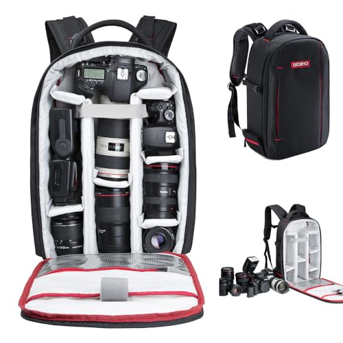 Mochila fotográfica Beschoi bolso impermeable para cámara mochila para cámara