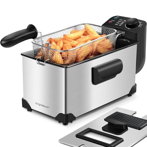 Fritteuse Aigostar Ushas 30HEZ – Semi-professionell, Edelstahl