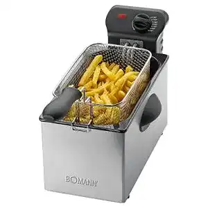 Fritteuse bomann fr 2264 cb edelstahl 25l perfekt fuer pommes