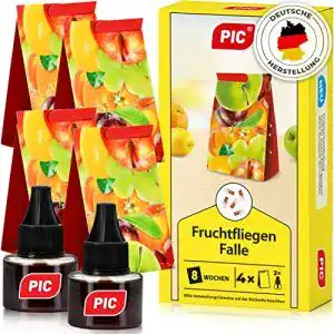 Fruchtfliegenfalle pic und obstfliegenfalle fuer kueche