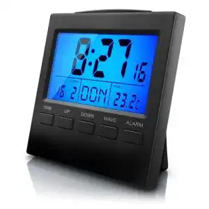 Funkwecker csl computer digital mit temperaturanzeige