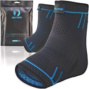 Bandagem para pés AGILE NOW ® conjunto de 2 bandagens para tornozelo