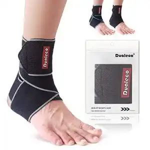 Fussbandage dualeco sprunggelenkbandage 1 stueck einstellbar
