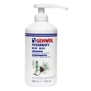 Fusscreme gehwol fusskraft blau fuer trockene raue haut 500 ml