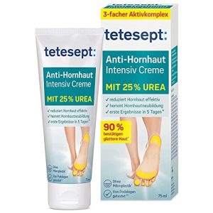 Crème pour les pieds tetesept crème intensive anti-callosités avec hydrolipide