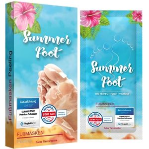 Fußmaske Summer Foot Premium Hornhaut-Socken, Maske