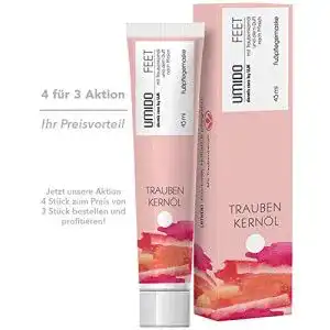 Fussmaske umido dermis care by llm 4 stueck set umido set