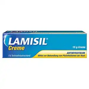 Fusspilz creme lamisil creme 1 terbinafinhydrochlorid effektiv