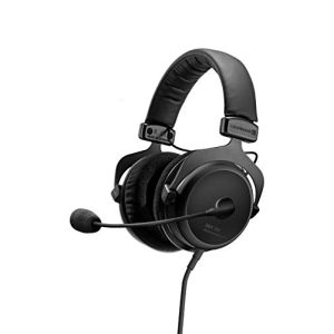 Fones de ouvido para jogos beyerdynamic MMX 300 fechados sobre a orelha