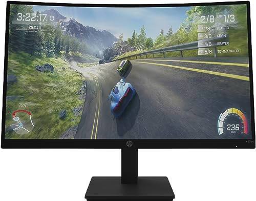 Gaming Monitor 4K HP X27c Gaming Monitor, 27 Zoll, FHD