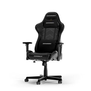 Gaming stol DXRacer FORMULA L Sort PVC læder