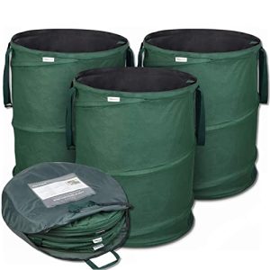 Bolsa para residuos de jardín Glorytec bolsa de jardín emergente 3 x 170 litros