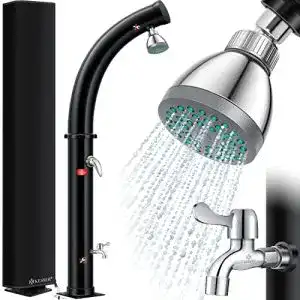 Gartendusche kesser solardusche bogen inkl schutzhaube