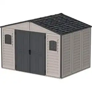 Gartenhaus kunststoff duramax woodbridge ii plus