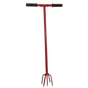 Gartenkralle baucompany24 erdkralle 5 zinken mit zentrierspitze